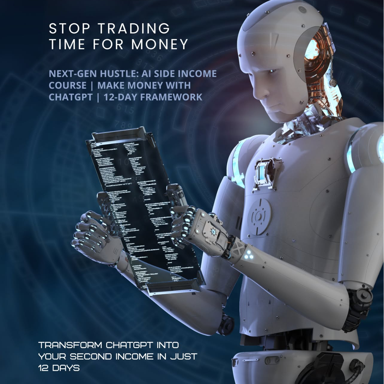 Jay_Bird Facebook ad: Build an AI Side Income from Home in 12 Days