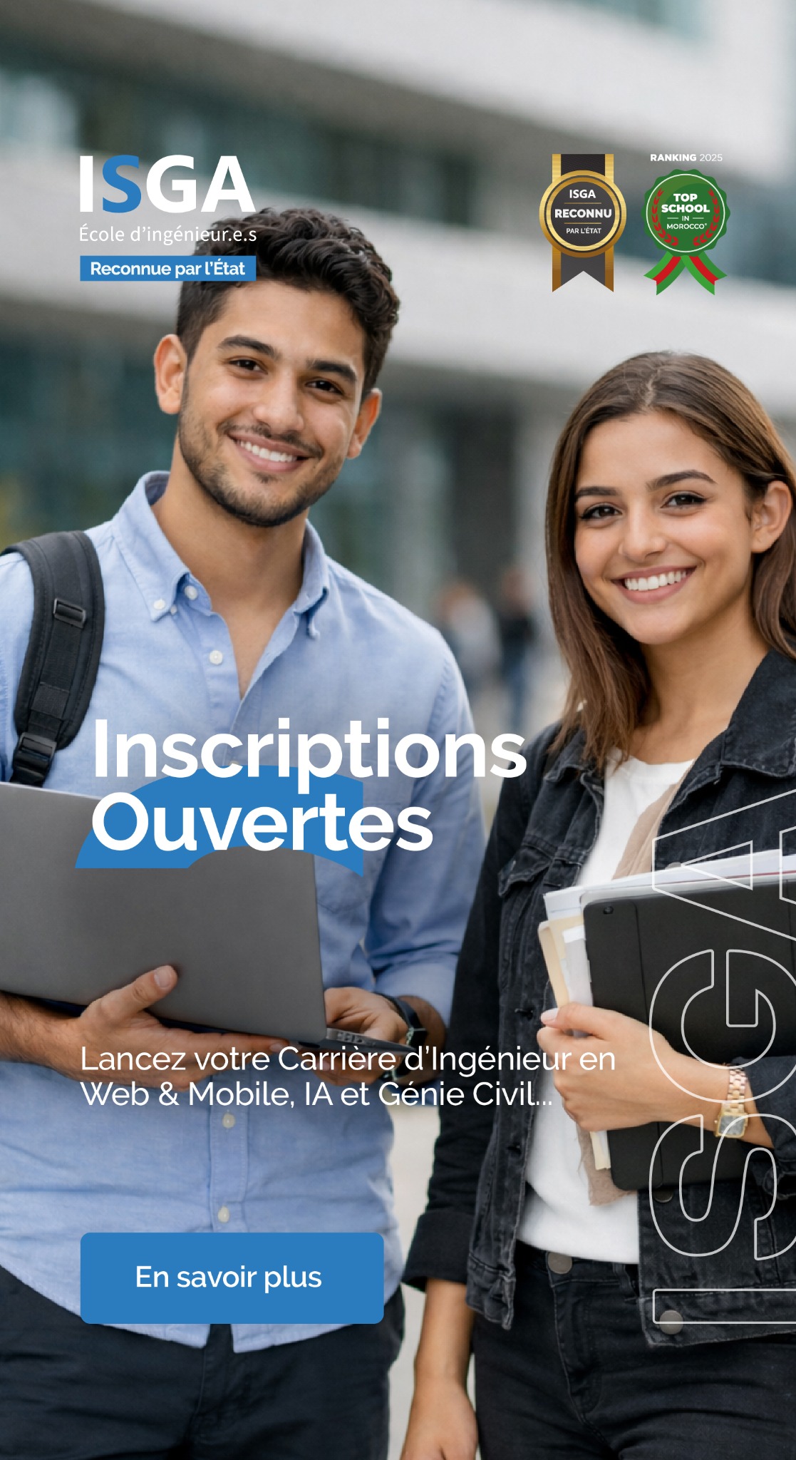 Groupe ISGA Facebook ad