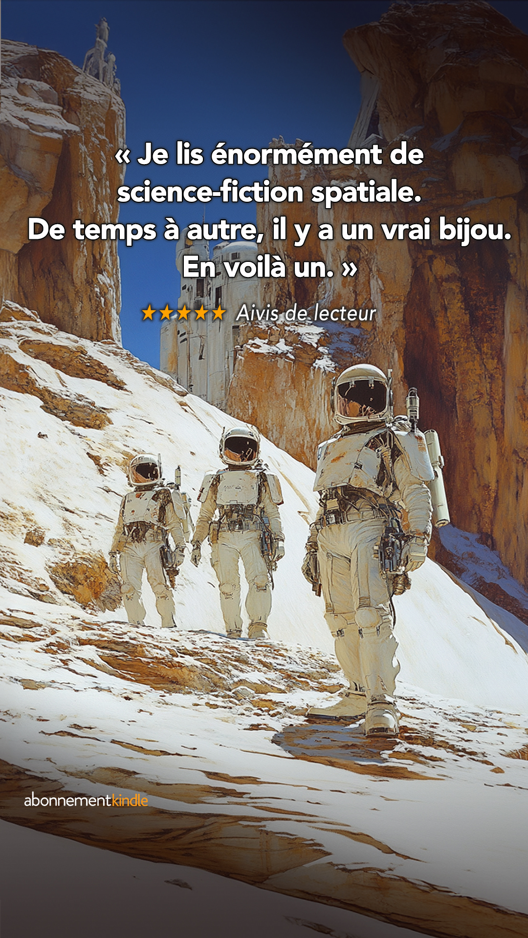 Gerald M. Kilby Facebook ad: Un thriller de scifi au rythme effréné et intrigant qui se…