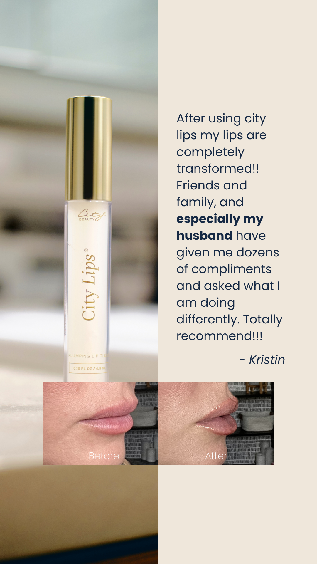 City Beauty Facebook ad