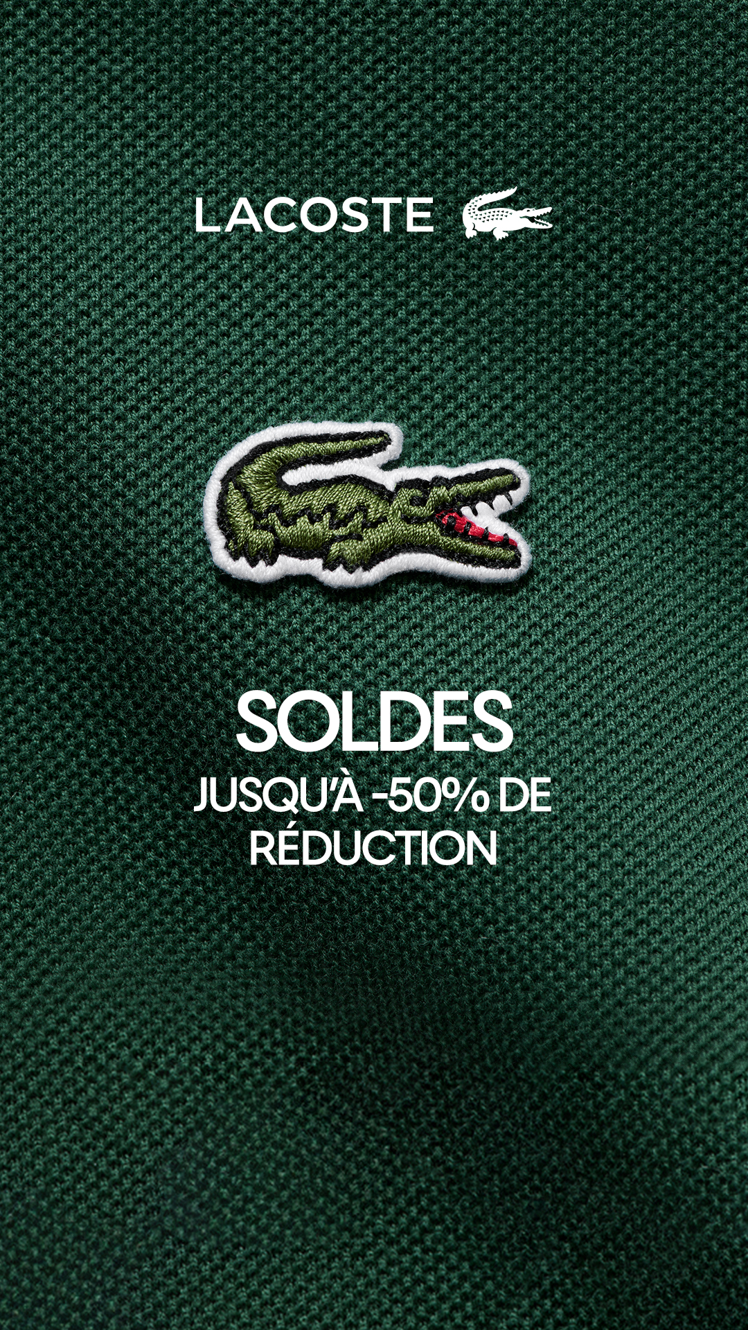 Lacoste Facebook ad