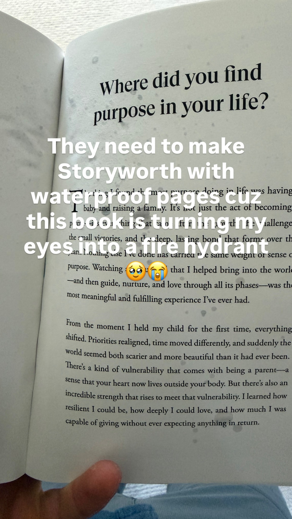 Storyworth Facebook ad