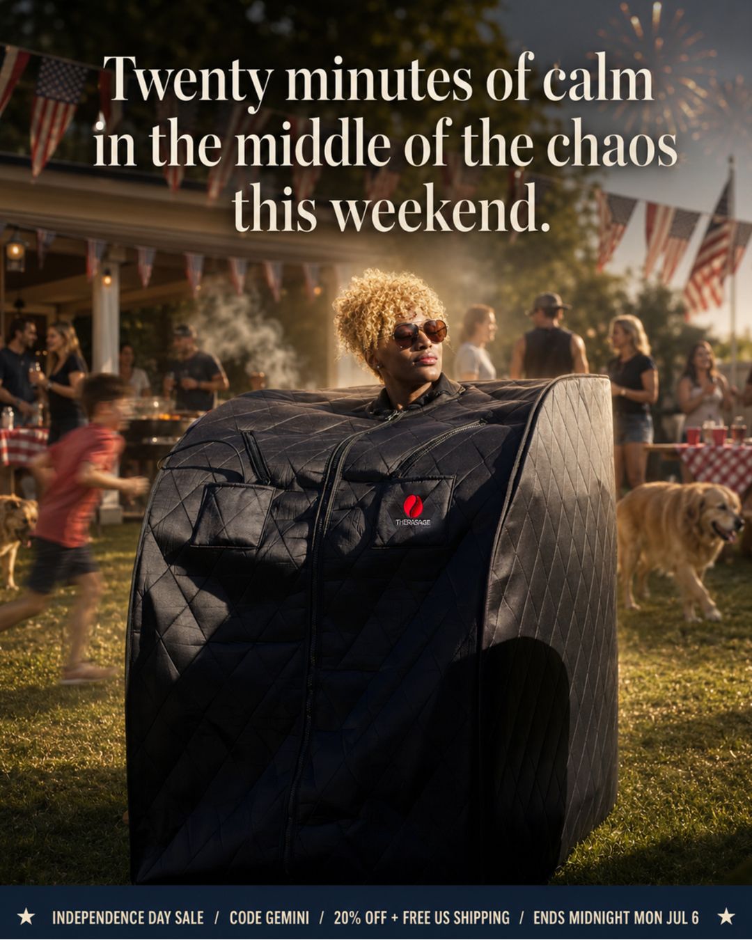 Therasage Facebook ad