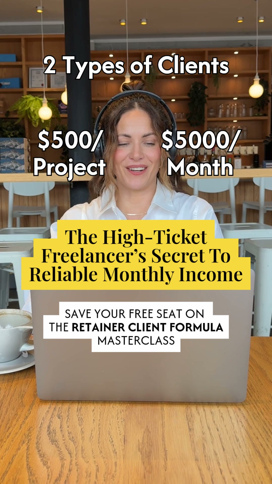 Alex Cattoni & The Copy Posse Facebook ad: Smart freelancers know that the secret to predictable…
