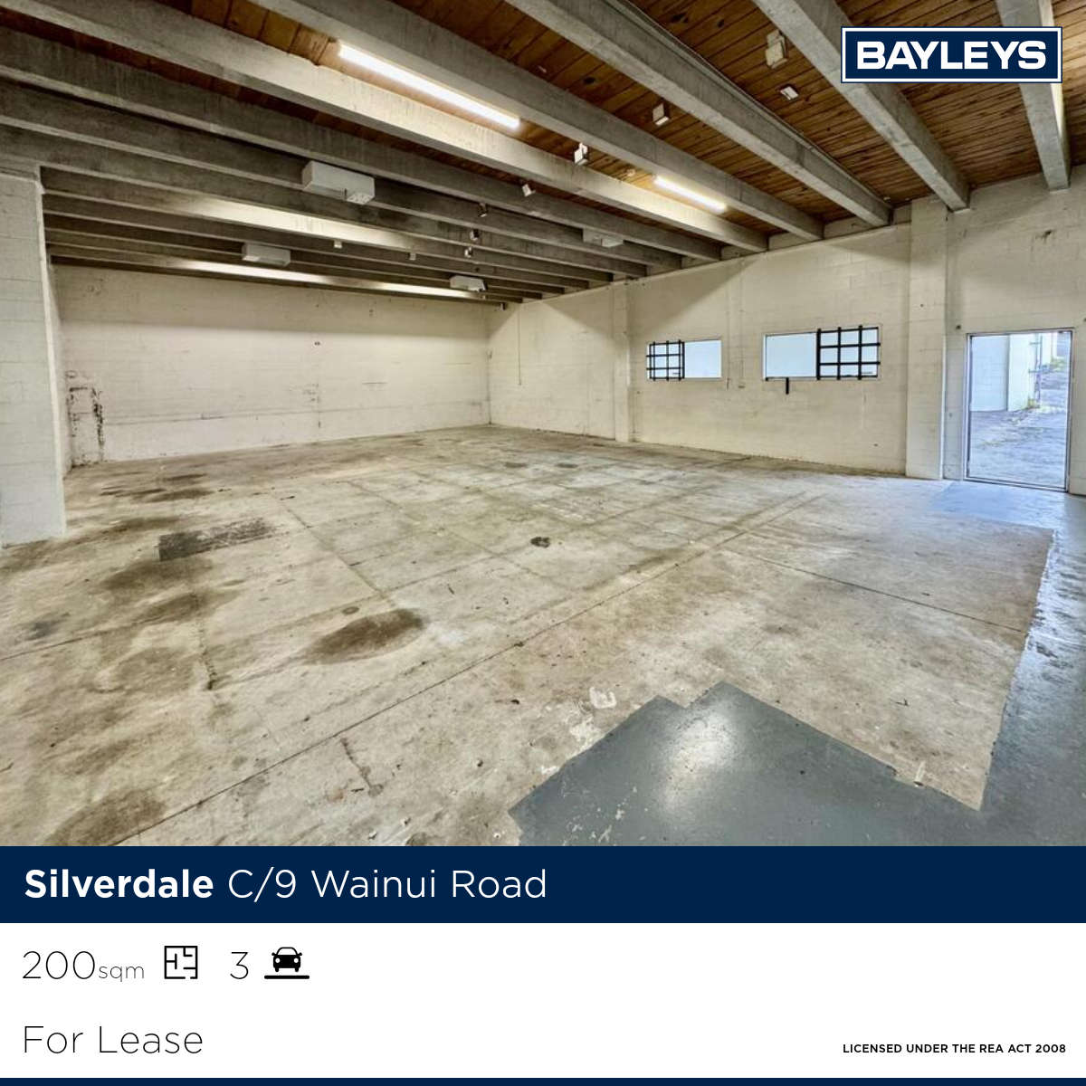 Bayleys Commercial Facebook ad