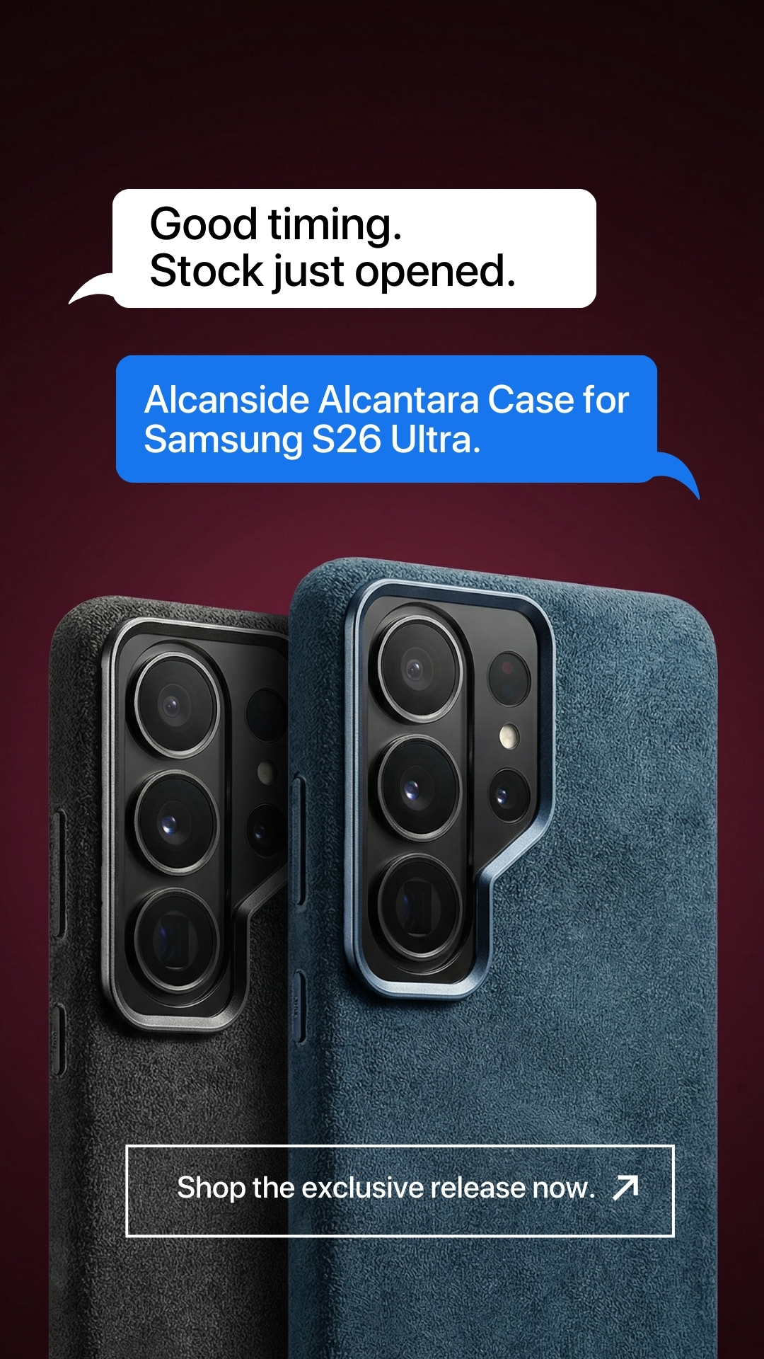 Alcanside Facebook ad