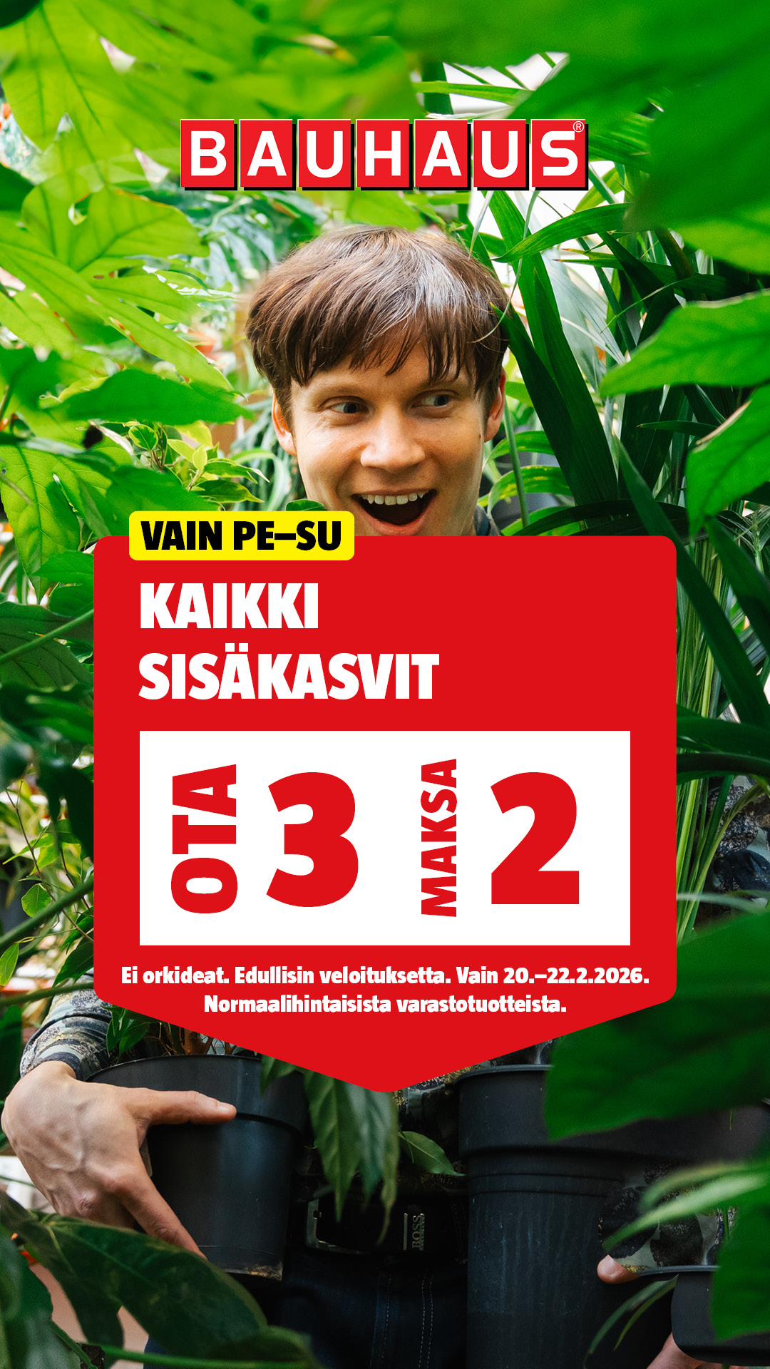 BAUHAUS Suomi Facebook ad