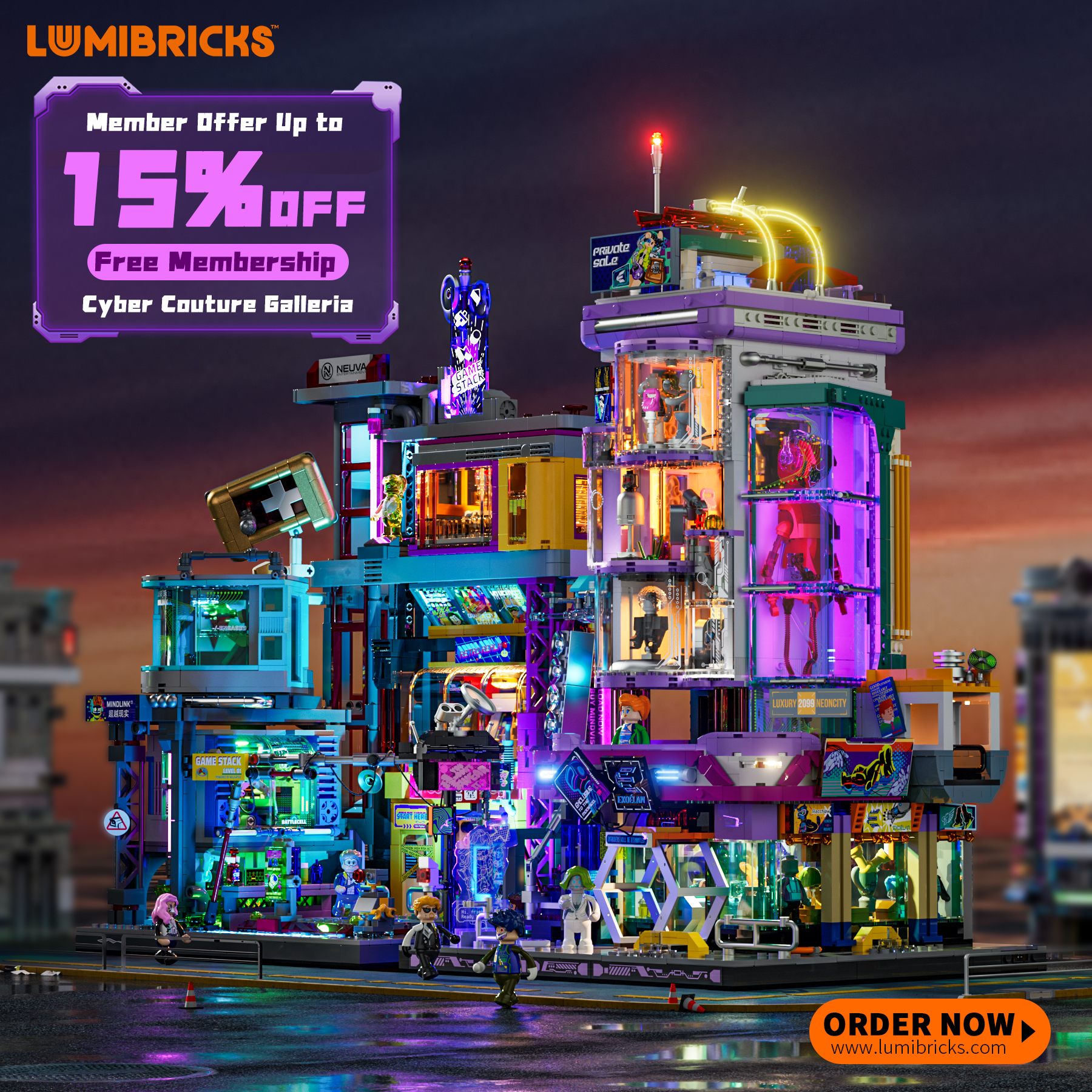 Lumibricks Facebook ad