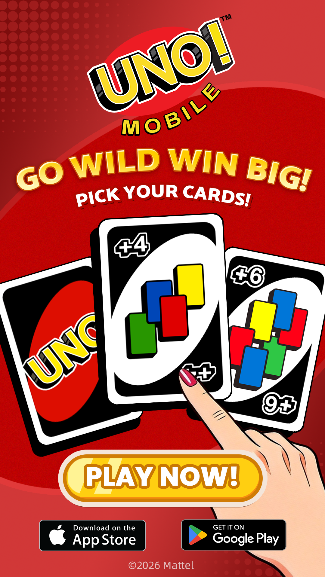 UNO! Mobile Game Facebook ad