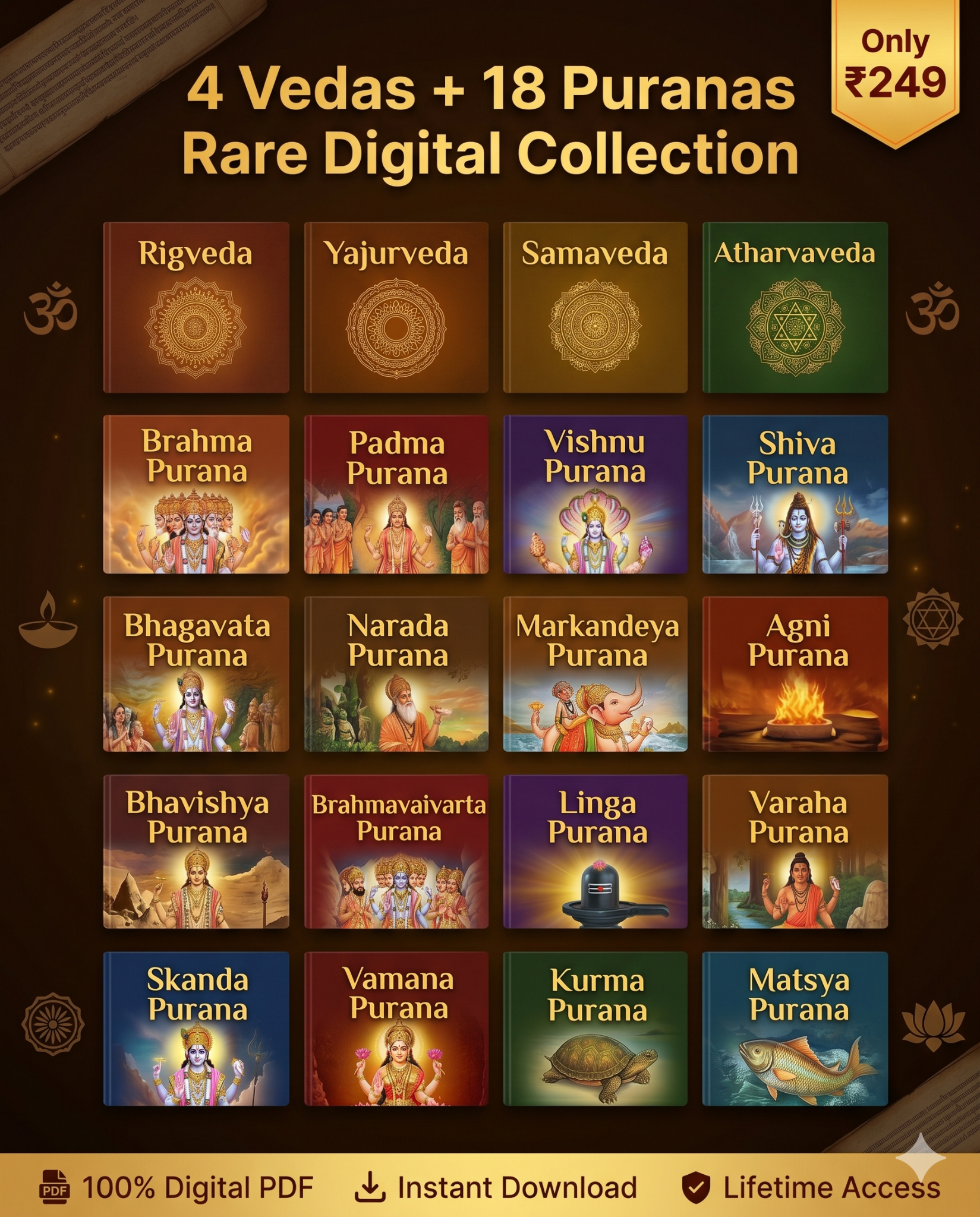 Vedic Knowledge Facebook ad
