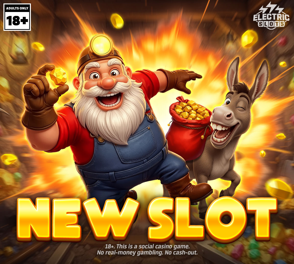 Electric Slots Facebook ad