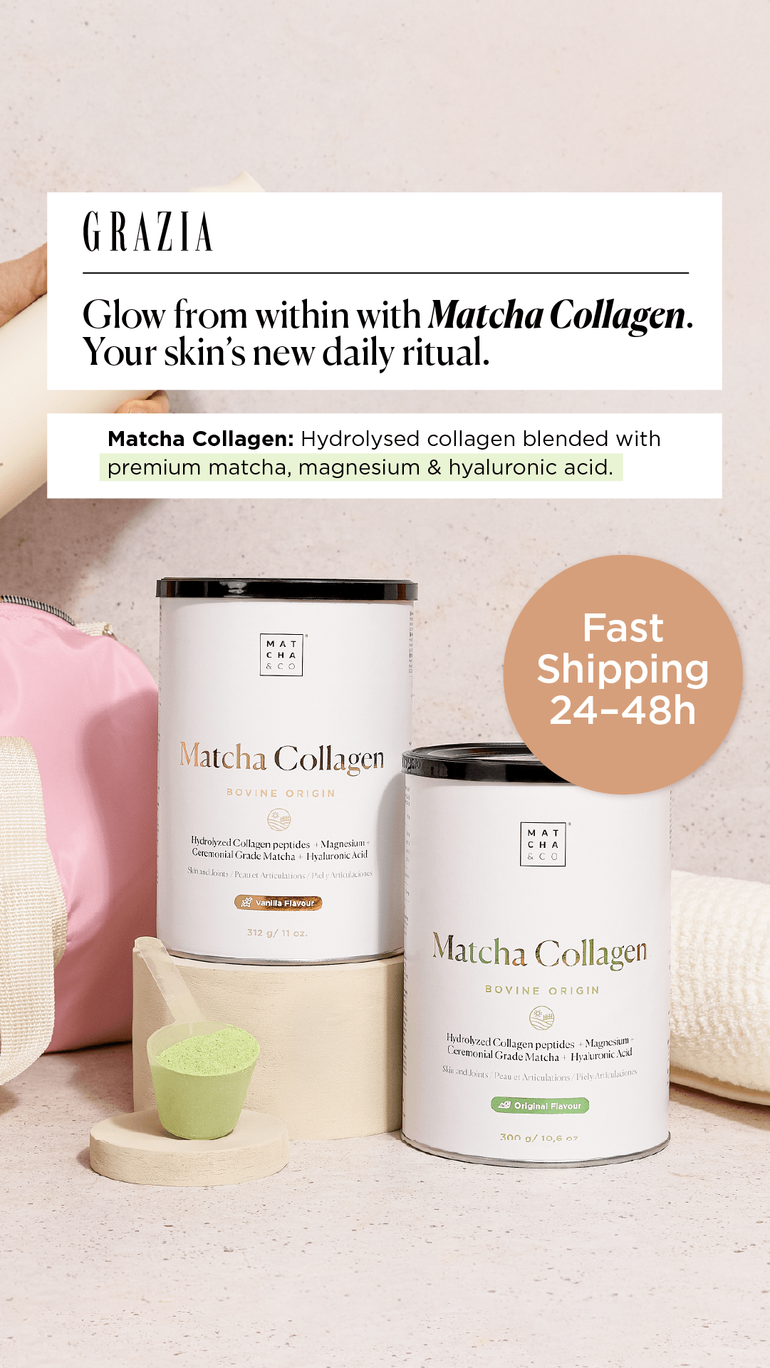 Matcha & CO Facebook ad