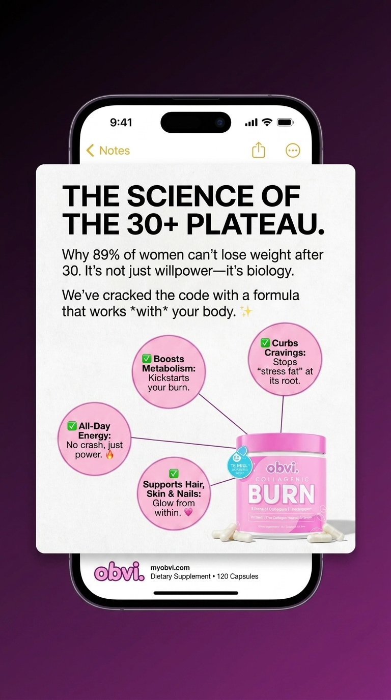 Obvi Health Facebook ad