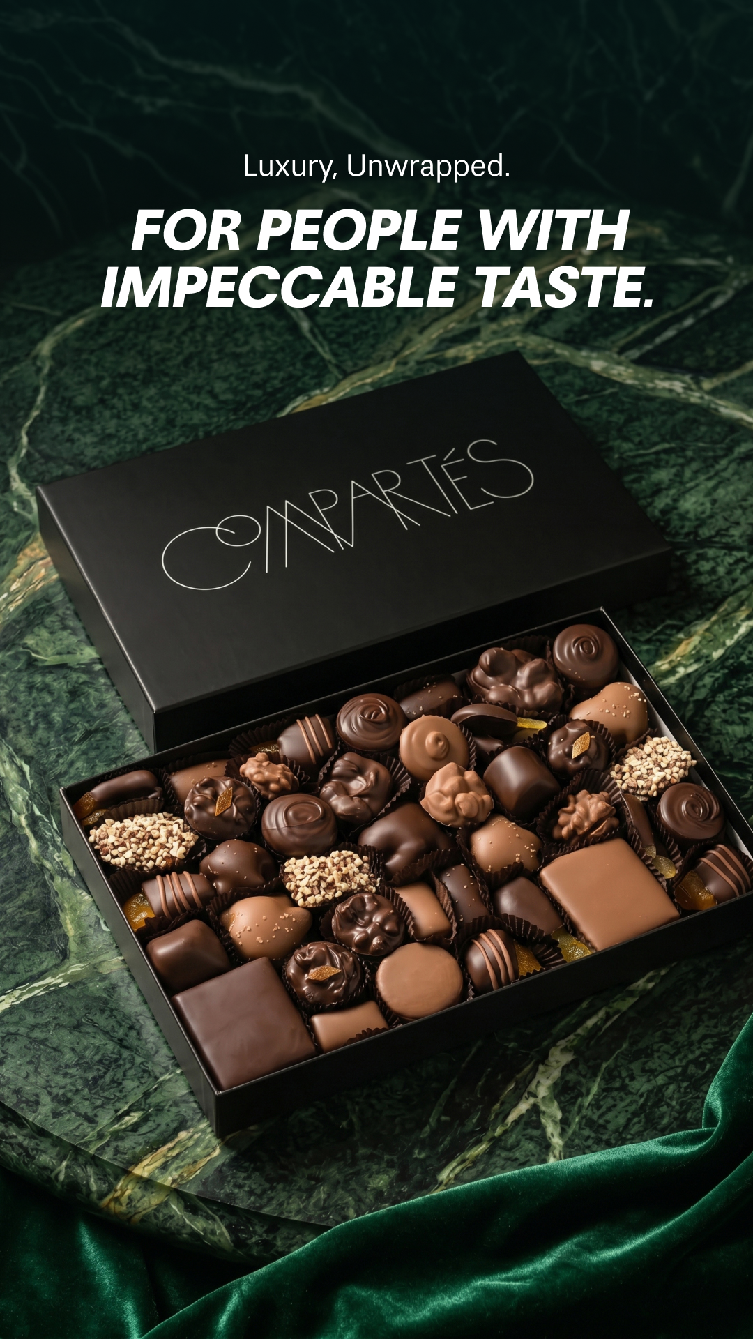 Compartes Chocolate Facebook ad