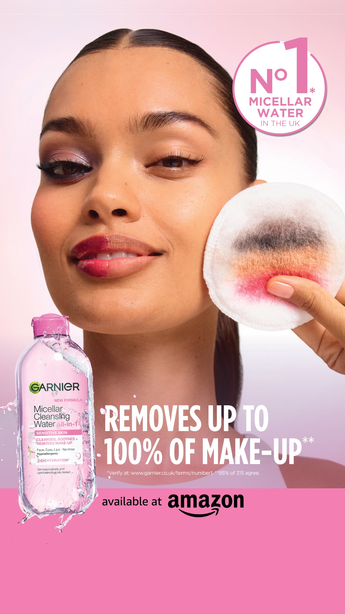 Garnier Facebook ad: Garnier Micellar Water