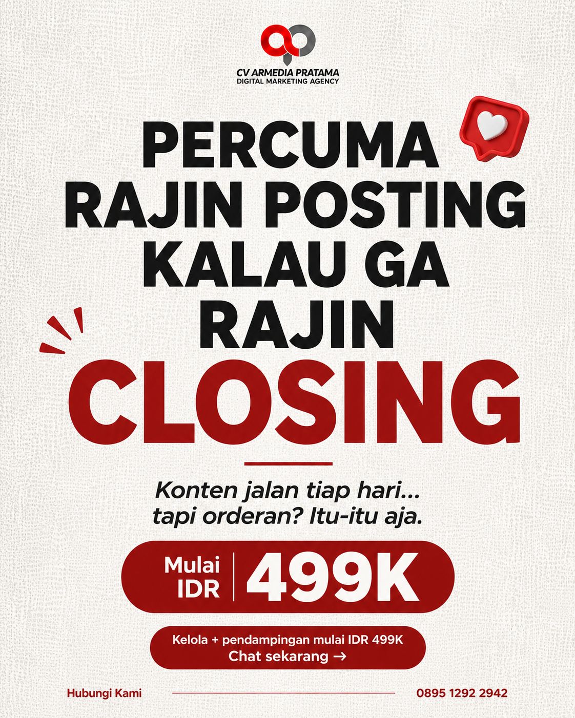 Armedia Pratama Facebook ad