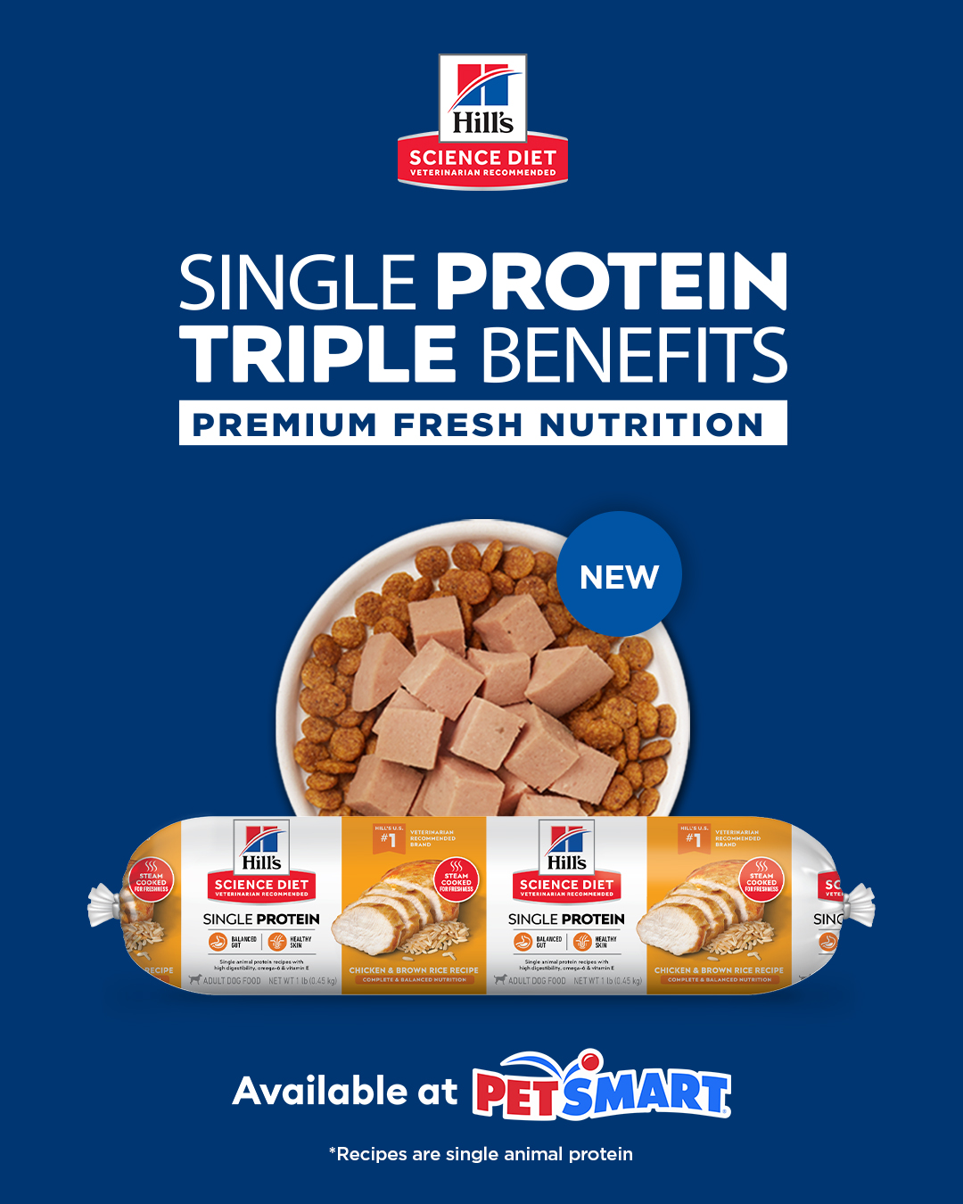 PetSmart Facebook ad: Premium Fresh Nutrition
