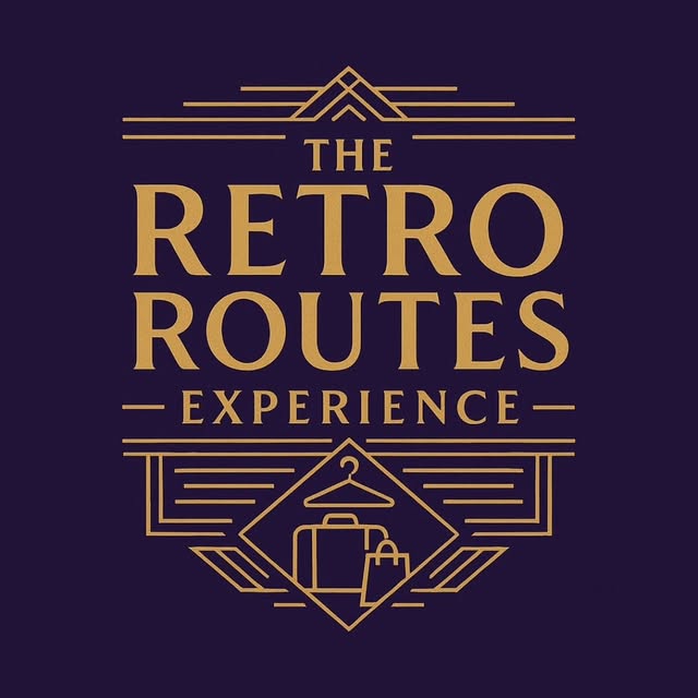 The Retro Routes Experience Dublin Facebook ad: Step into the past, shop for the future.