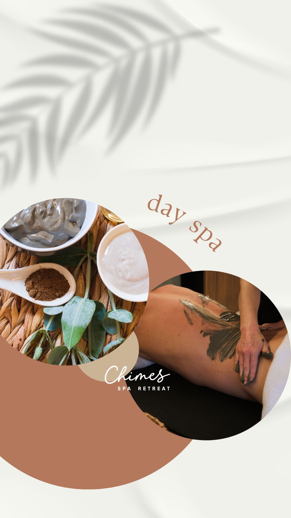 Chimes Spa Retreat Facebook ad: Inspired by nature, crafted from global spa culture…