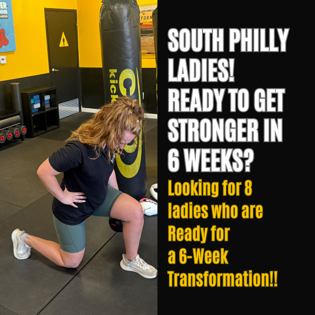 CKO Kickboxing South Philly Facebook ad: 6 -Week Transformation Challenge