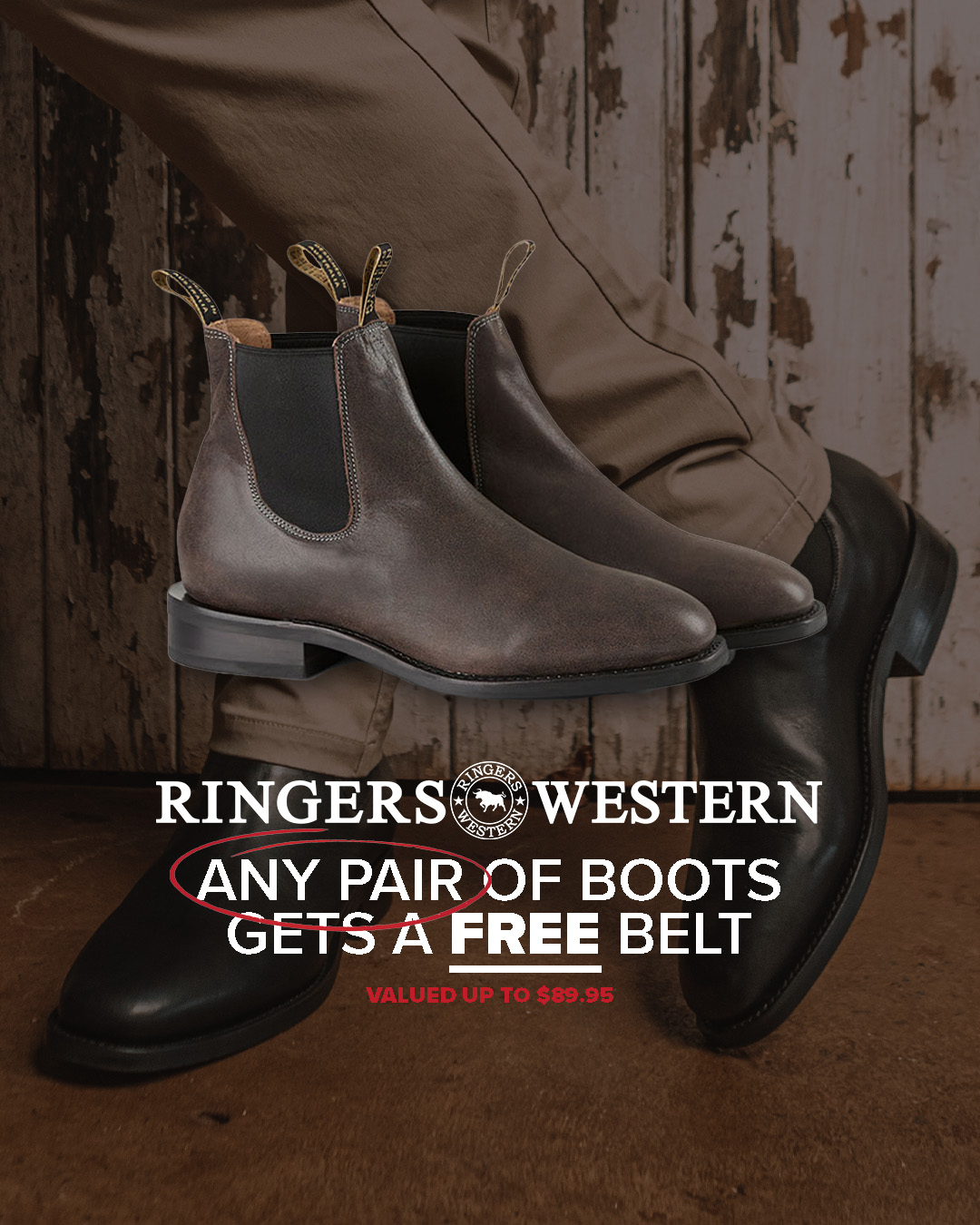 Ringers Western Facebook ad