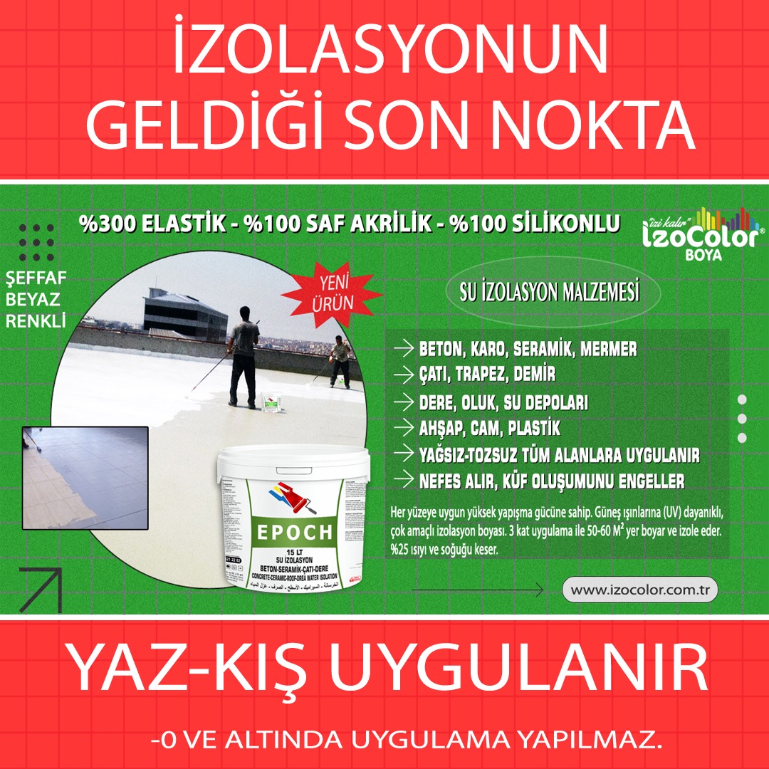 İzocolor Global Facebook ad: Sipariş Ver