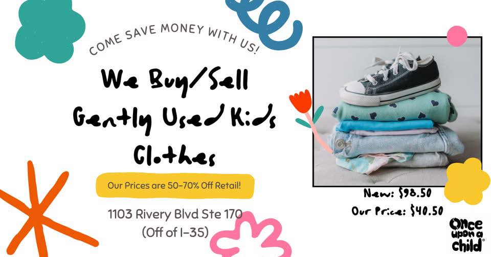 Once Upon a Child-Georgetown, TX Facebook ad