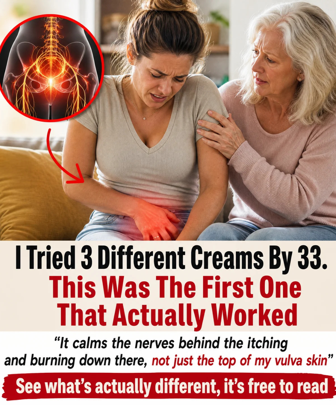 Women's Health After 50 Facebook ad