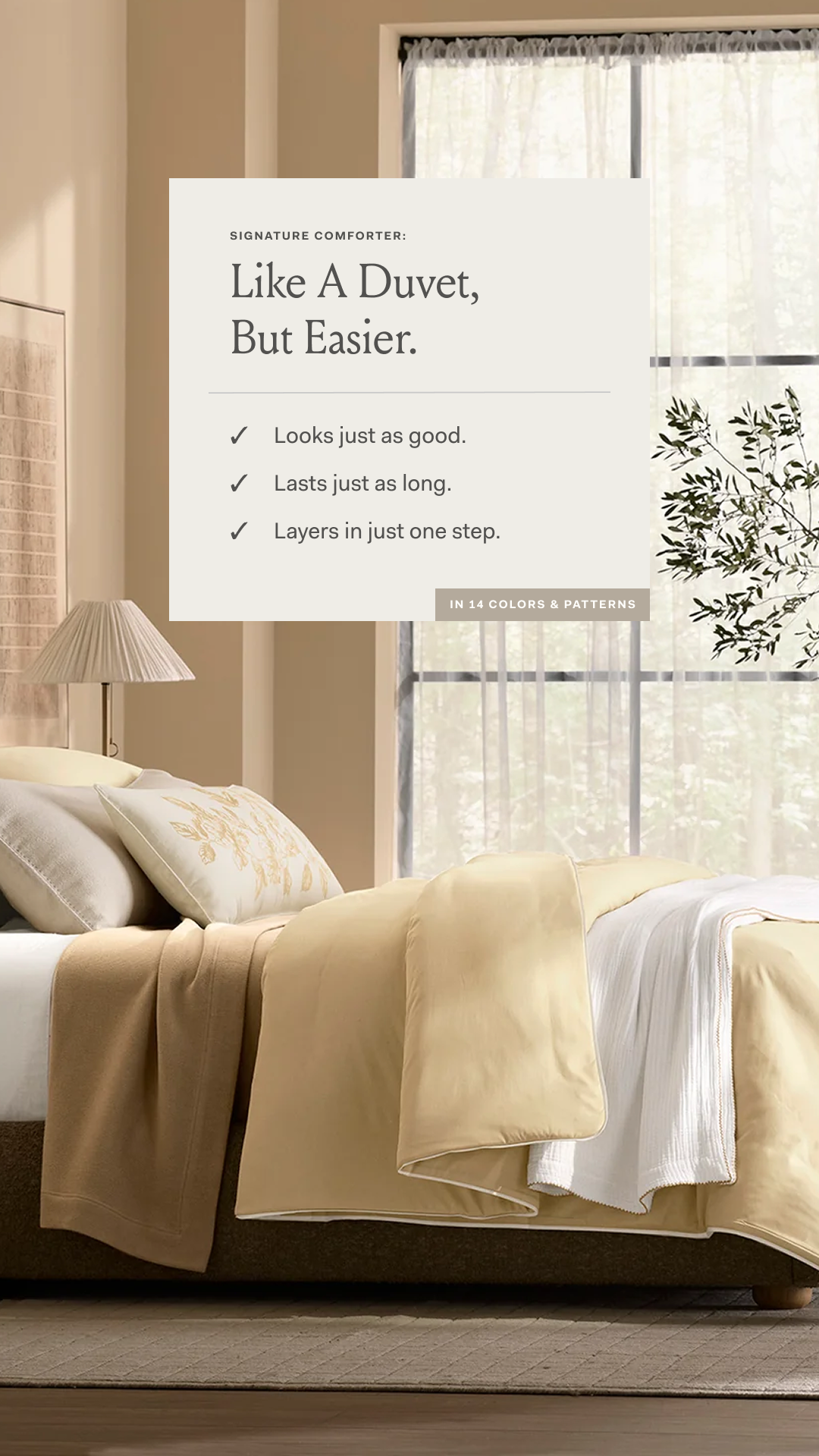 Boll & Branch Facebook ad