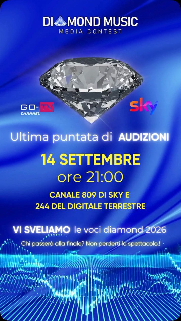 Diamond Music Media Contest Facebook ad: CHI CONQUISTERÀ IL PASS PER LA FINALE?