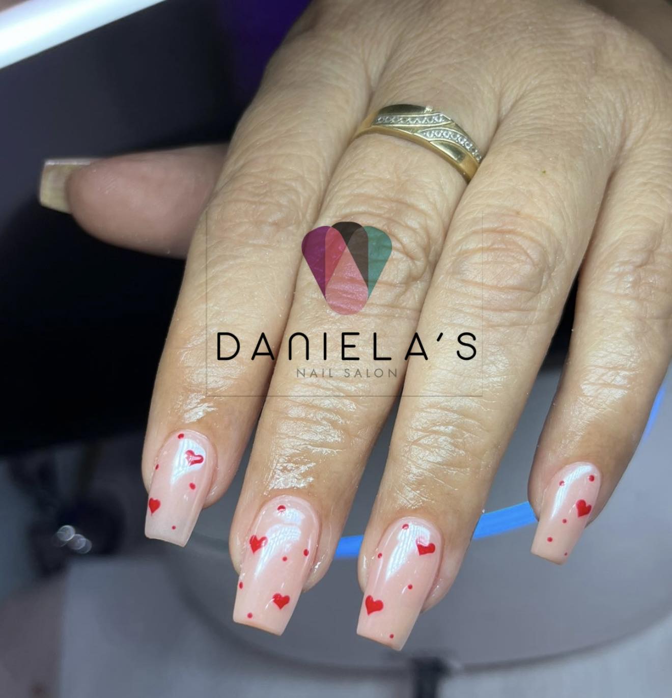 Daniela's nails Facebook ad: SET DE ACRILICO CON GELISH DESDE $400 686…
