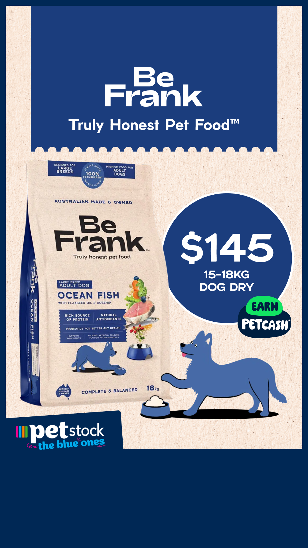 Petstock Facebook ad