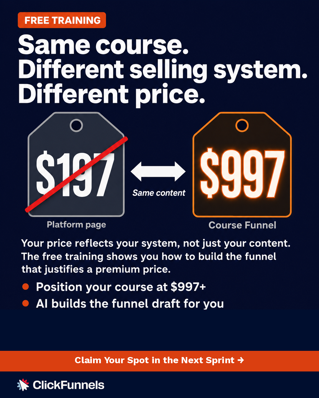 ClickFunnels Facebook ad