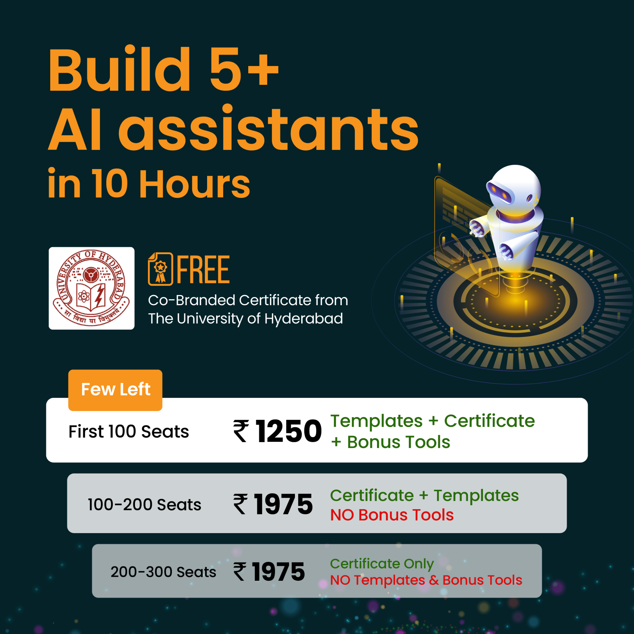 360DigiTMG India Facebook ad: Build Real AI Workflows in Just 10 Hours!