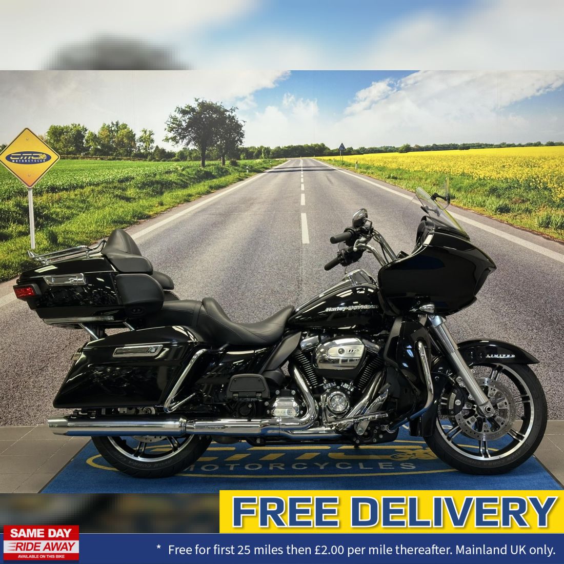 CMC Motorcycles Chesterfield Facebook ad: Grab a bargain while stocks last!