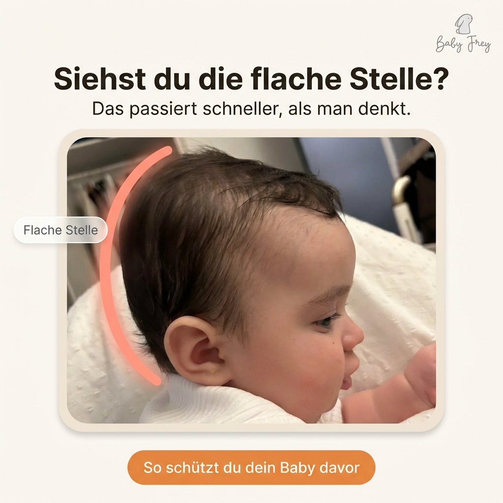 BabyFrey Facebook ad: Siehst du die flache Stelle?