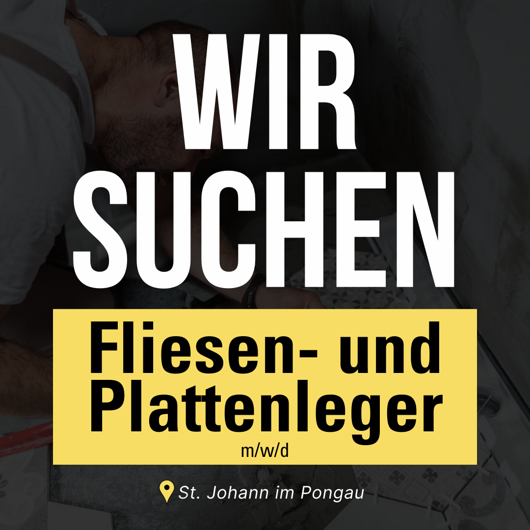 Präauer - Installation, Schlosserei & Fliesen Facebook ad: Fliesen- und Plattenleger (m/w/d) bei Präauer Installation…