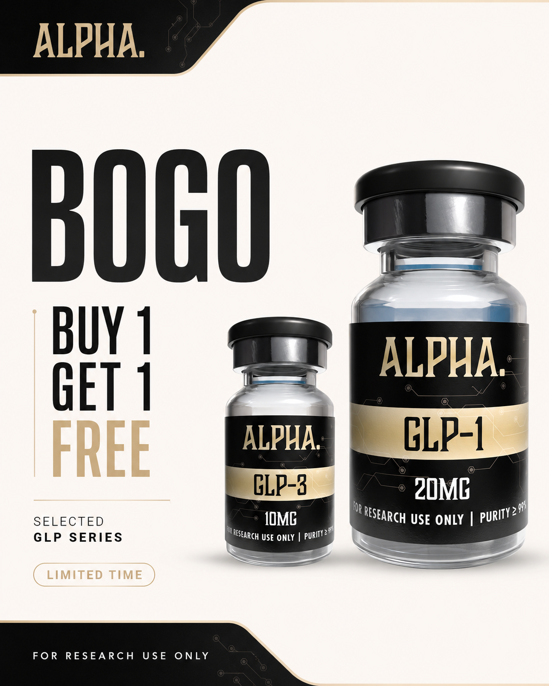 Alpha Pro Research Facebook ad