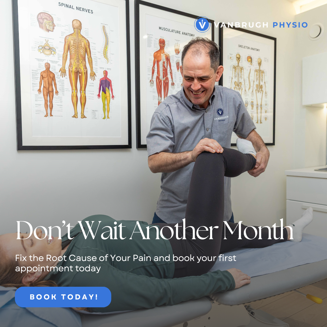 Vanbrugh Physiotherapy Clinic Facebook ad: Still Thinking About Fixing That Pain?