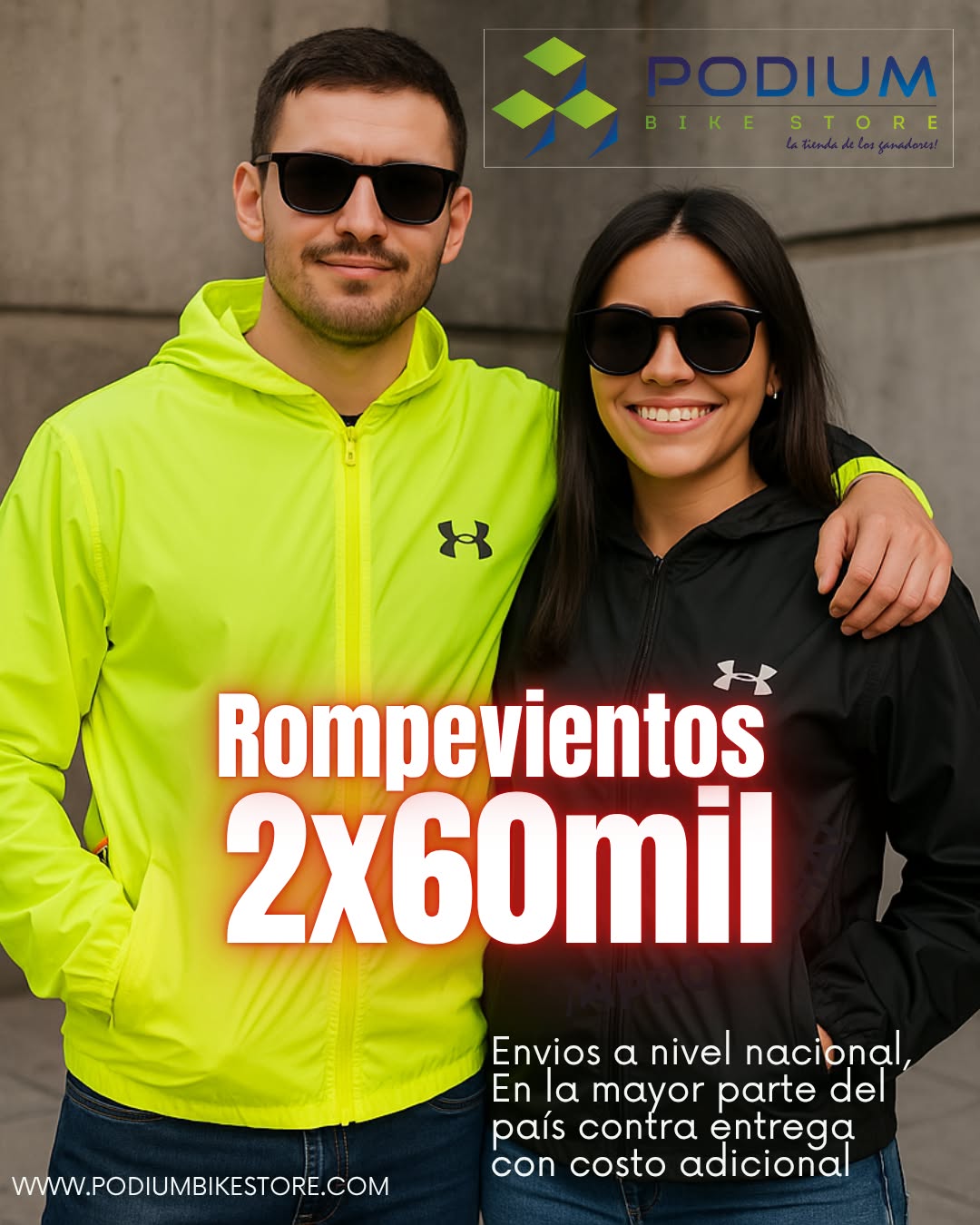 Podium Bike Store Facebook ad: ENVIOS A NIVEL NACIONAL
