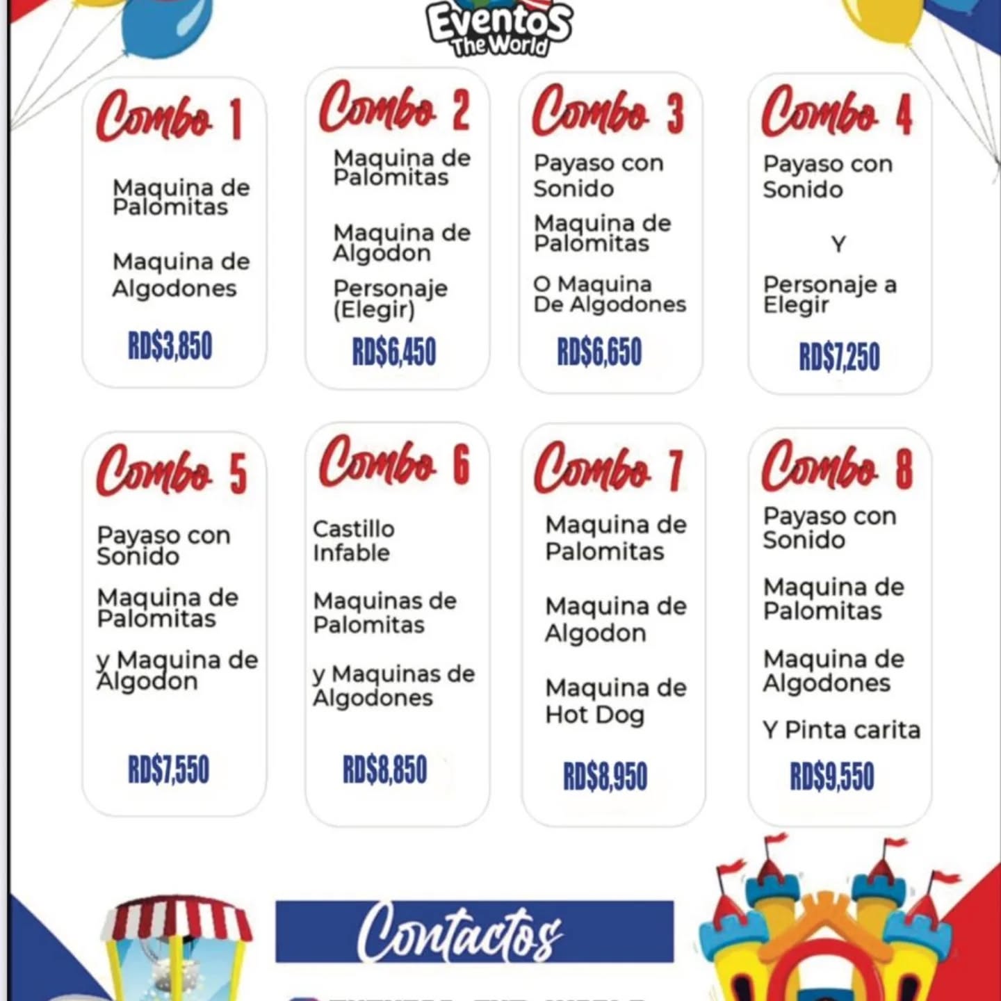 Eventos The Wolrd Facebook ad: @eventos_the_world Aprovecha las ofertas de nuestros…