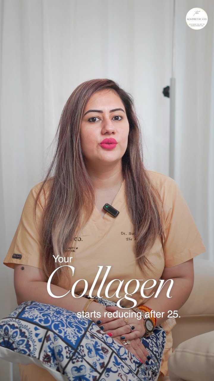 The Aesthetic Co. Facebook ad: Your skin doesn’t suddenly start ageing when wrinkles…