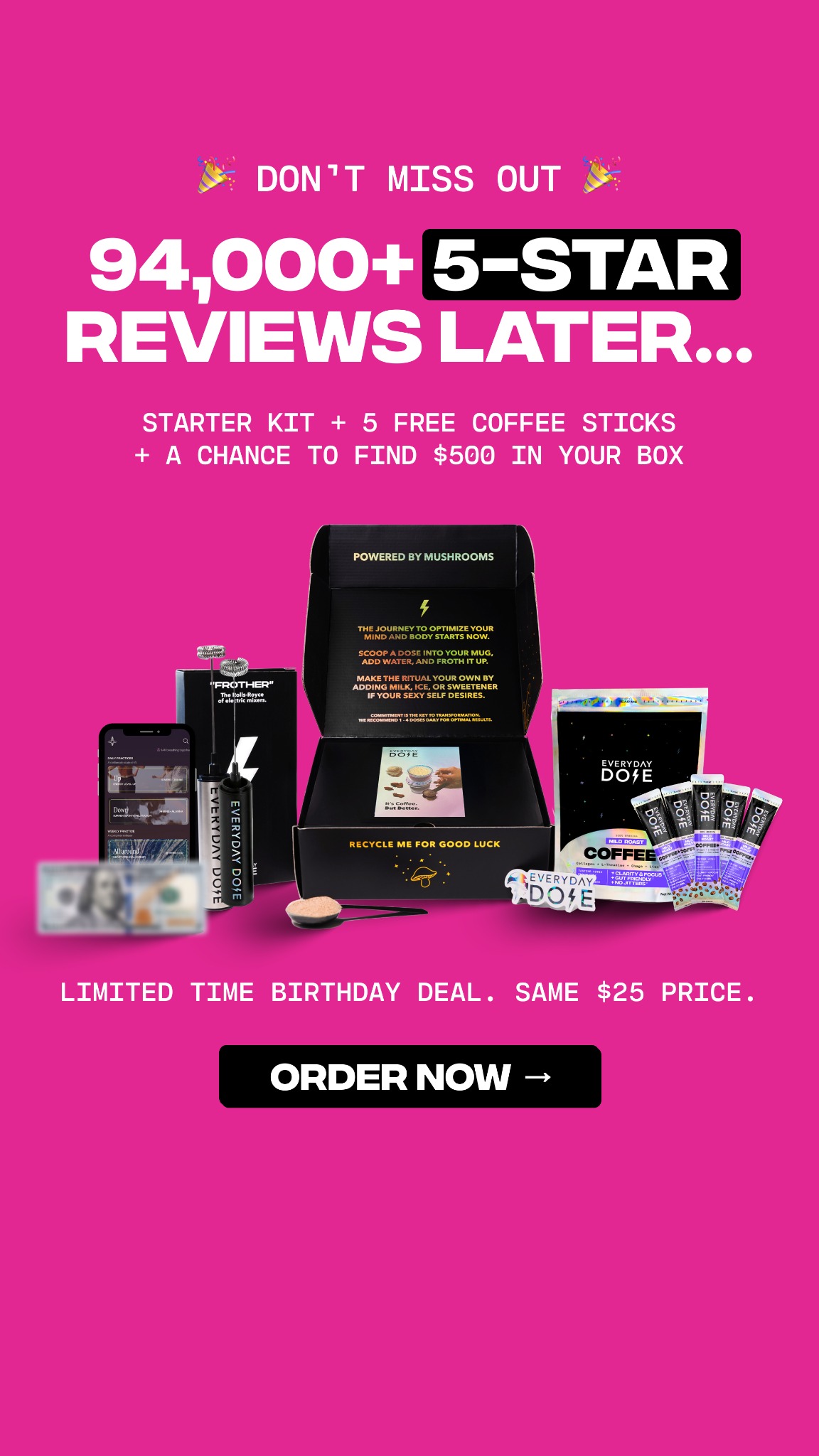 Everyday Dose Facebook ad