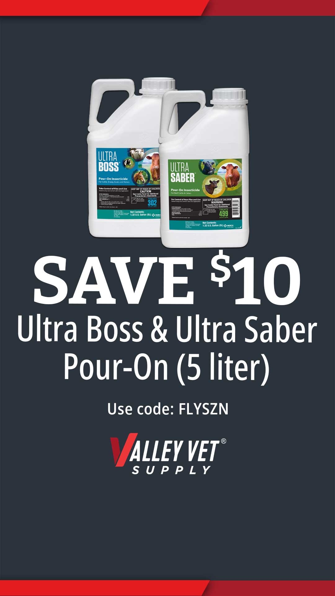 Valley Vet Supply Facebook ad