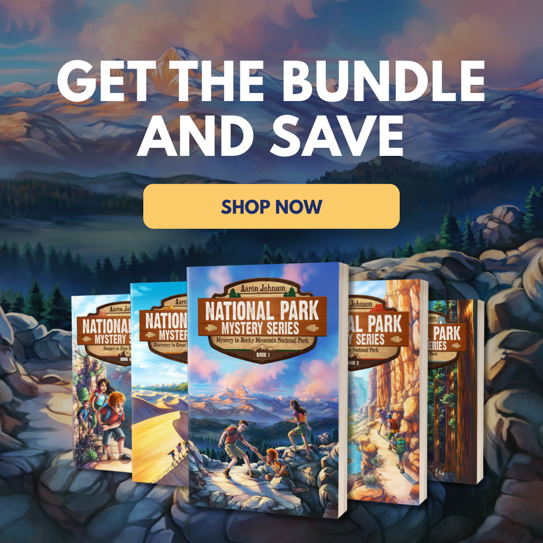 National Park Mystery Series Facebook ad