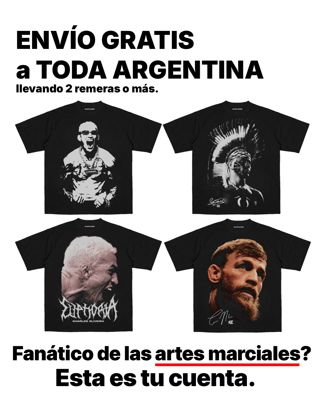 euphoriawear.ar Facebook ad: ENVIO GRATIS a TODA
