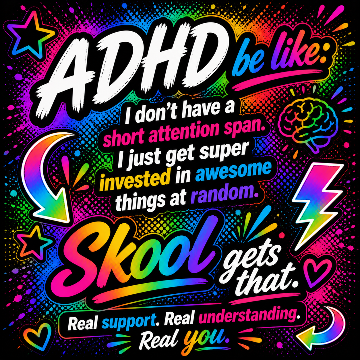 Skool Facebook ad