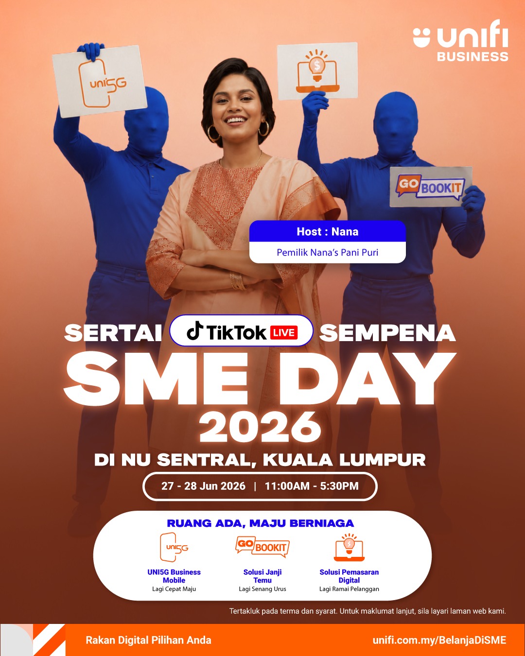 Unifi Business Facebook ad