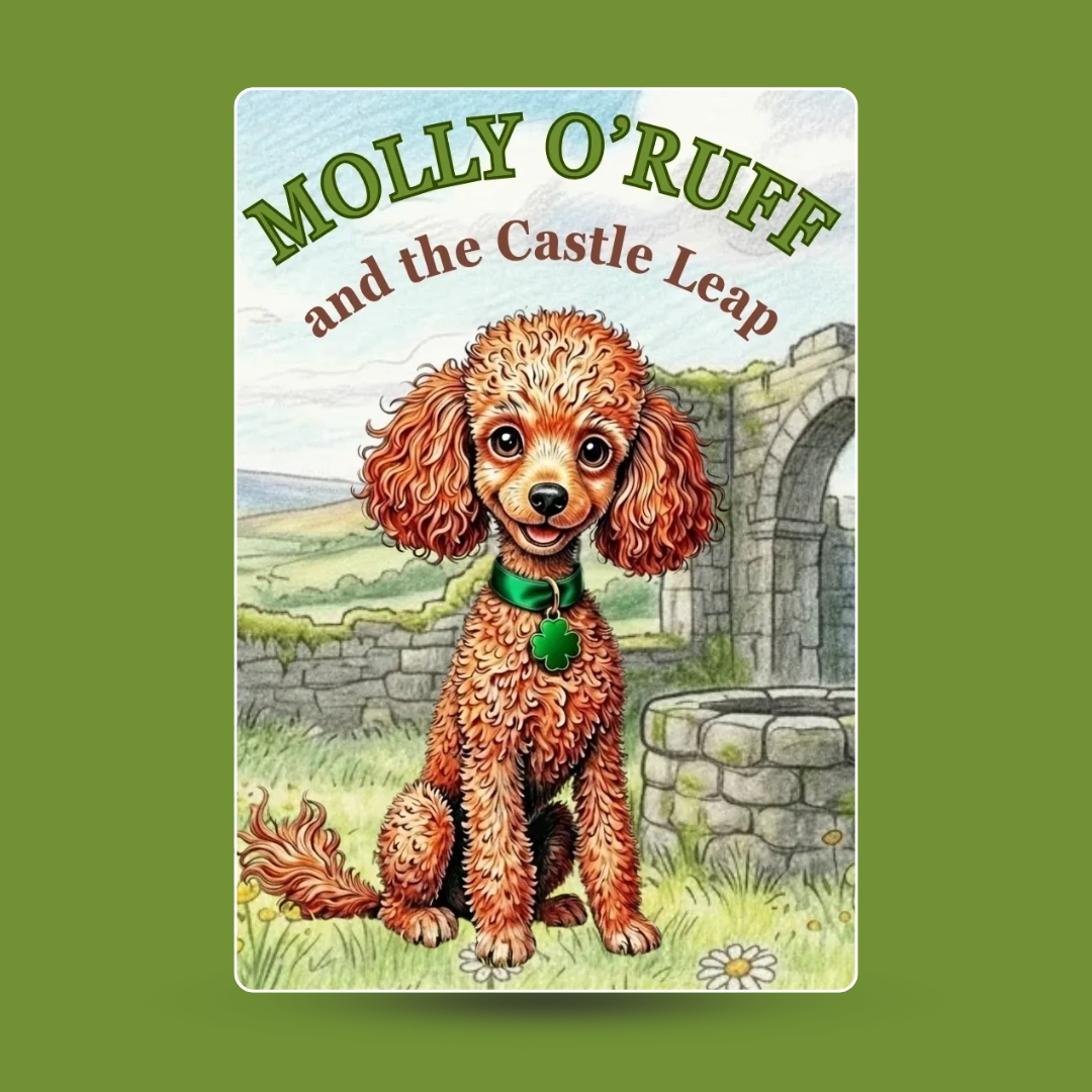 Molly O’Ruff Facebook ad: Grow Emotionally With Irish Storytelling