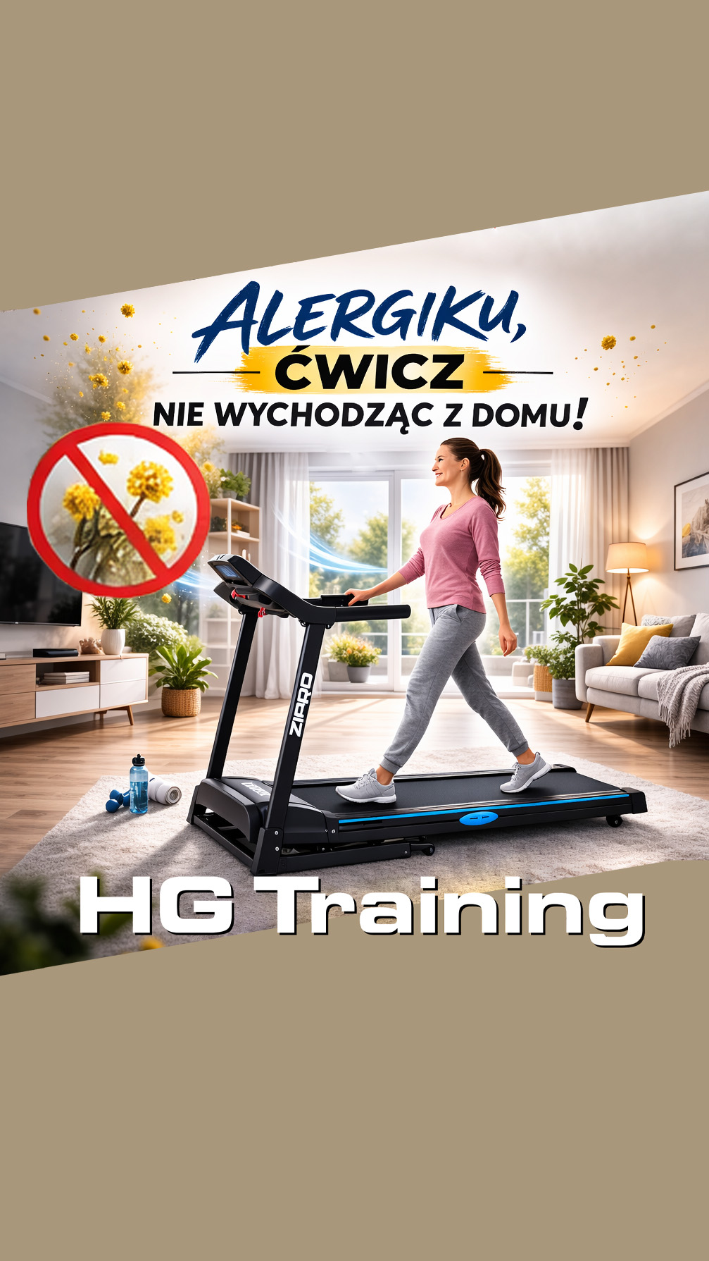 Wypożyczalnia HG Training Facebook ad from Mar 17, 2026